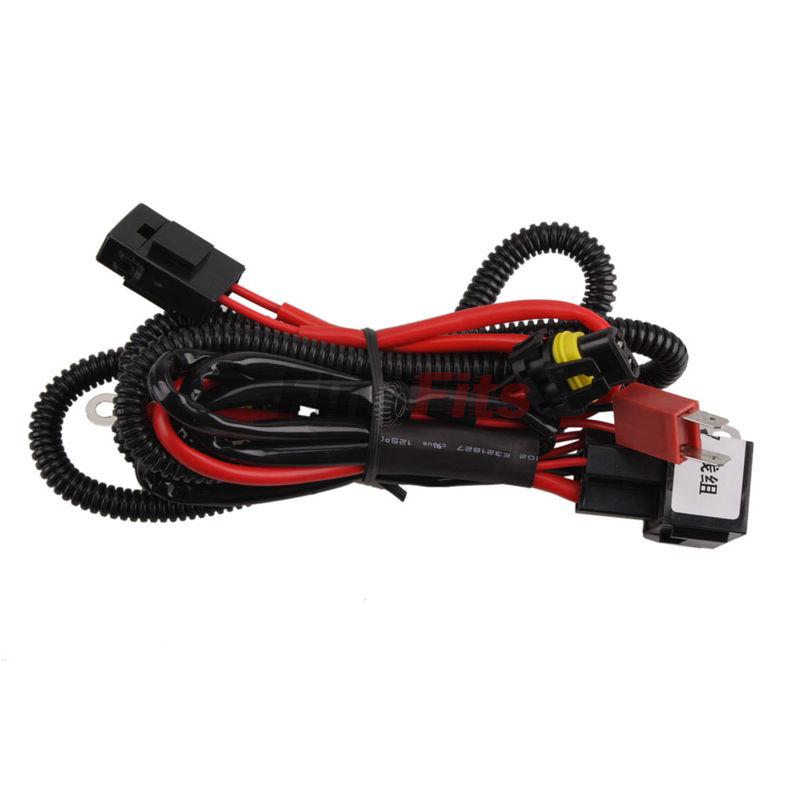 New car xenon hid conversion relay wiring harness for h7