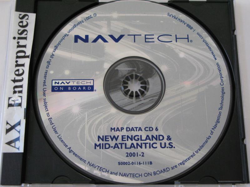 Range rover hse mini bmw navigation cd # 0116 edition 2001-2 map 6 mid atlantic