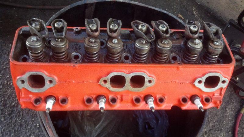 Chevrolet camel hump small block cylinder heads great condition