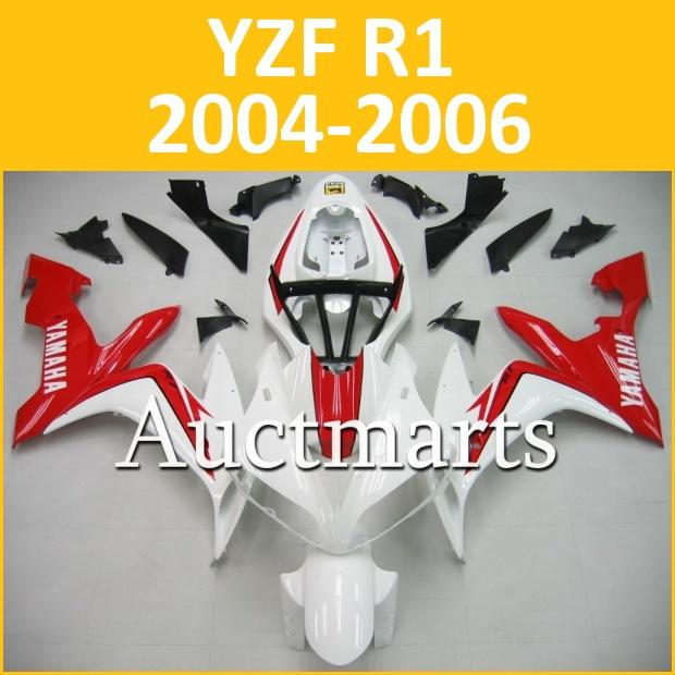 Fit yamaha yzf r1 04 05 06 yzfr1 2004 2005 2006 fairing kit bodywork e4 b02
