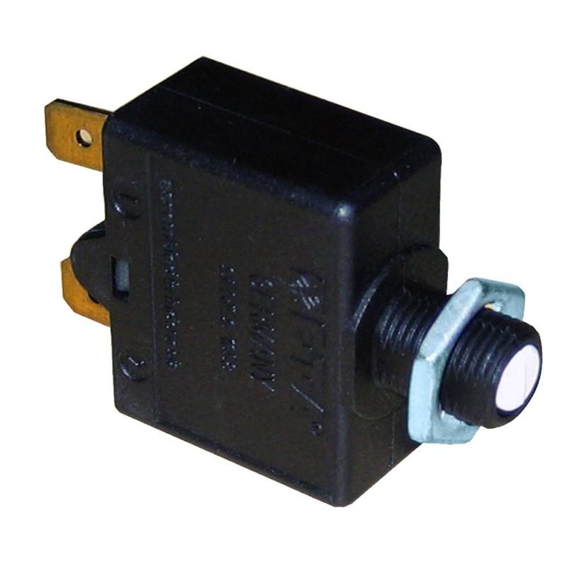 Paneltronics circuit breaker thermal push reset 15 amp  single pole ce compliant