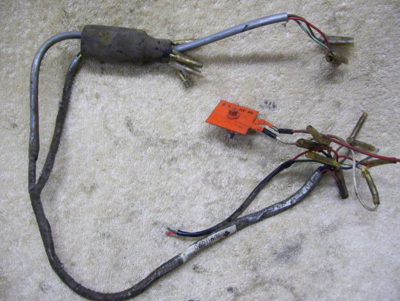 Honda s 65 wire harness & rectifier