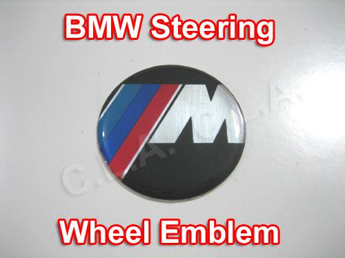 Bmw m logo bmw steering wheel bmw badge bmw emblem 45mm