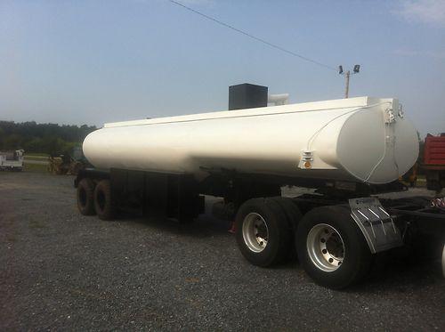 Water tanker 5000 gallon baffled road worthy semi stainless tank