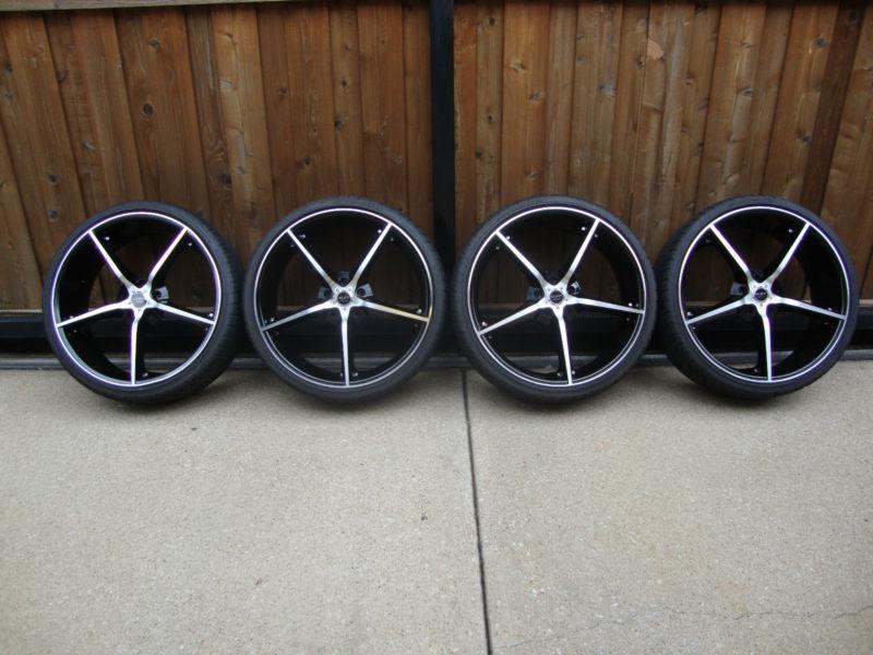 $$$$ ruff racing r948 22” wheels w/tires $$$$ 