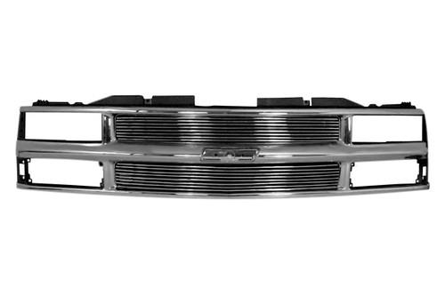 Paramount 42-0415 - 1994 chevy ck restyling packaged aluminum 4mm billet grille