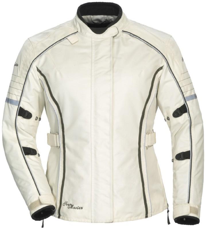Tourmaster trinity series 3 cream xs textile motorcycle riding jacket