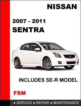 Nissan sentra 2007 - 2011 factory service repair manual access it in 24 hours