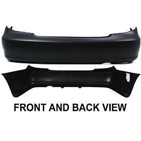 Toyota camry 02-06 rear bumper cover, primed, for cars