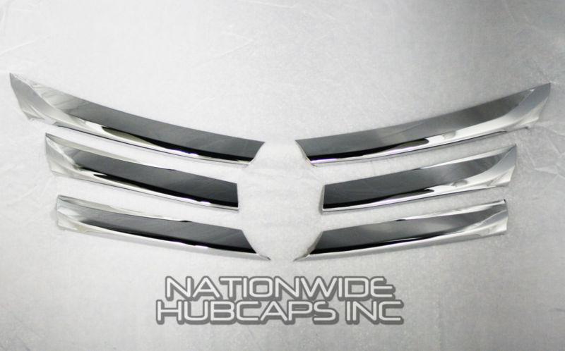 Nissan altima chrome snap on grille overlay new grill insert trim free shipping