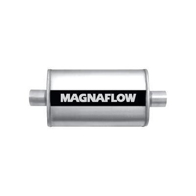 Magnaflow 11216 muffler 2.5" inlet/2.5" outlet stainless steel natural each