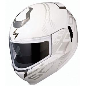 Scorpion exo-900 furtive modular helmet white l/large