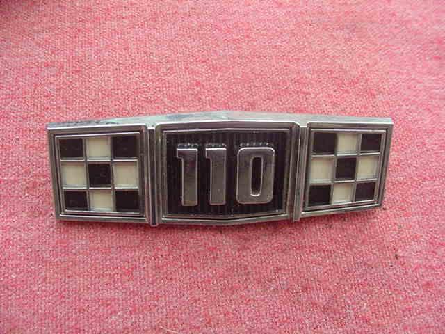 Corvair 110 hood or trunk  emblem new old stock only 1 available