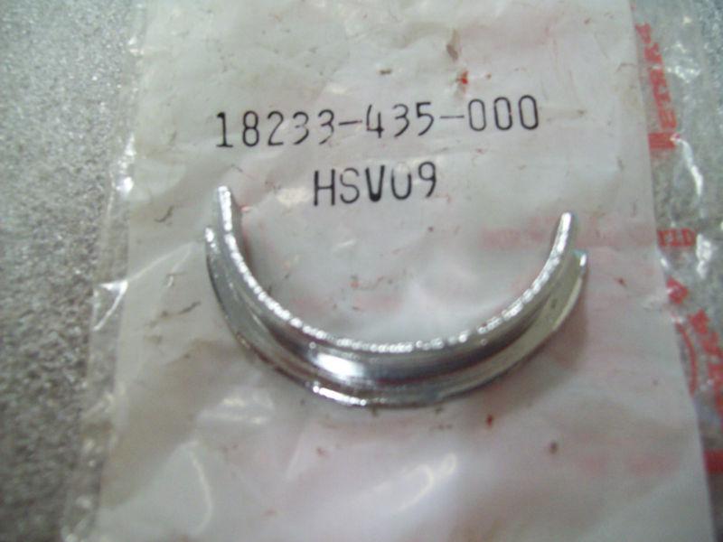 Genuine honda ex pipe joint collar xr500 xl250 & more 18233-435-000 new nos
