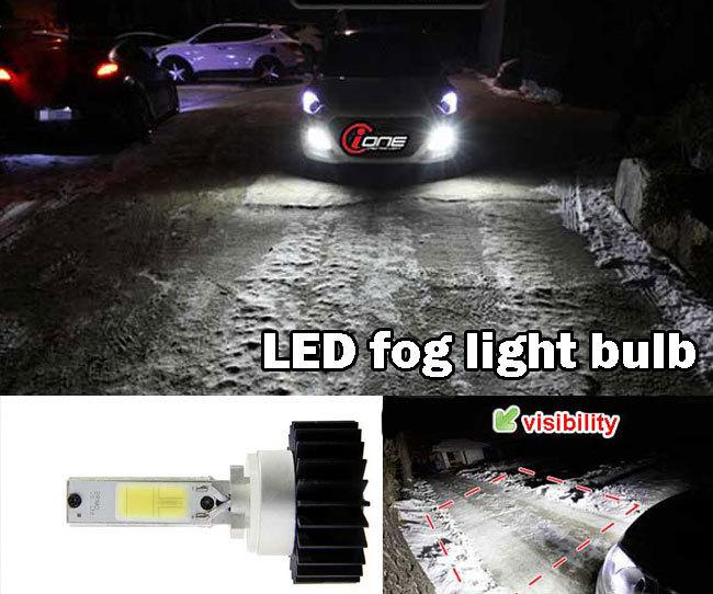 Foglight led 18w bulb 5500k (made in korea) (fits: kia 2010-2013 sportage r)