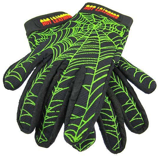 Spider web motorcycle gloves mechanics work size m