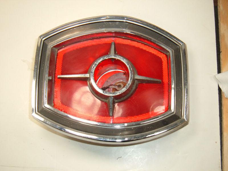 1965 ford galaxie complete tail light assembly #1203