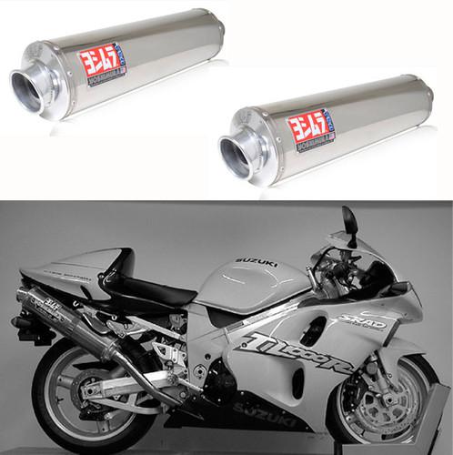 1998-2003 suzuki tl1000r yoshimura rs-3 ss stainless dual bolt-on exhaust system