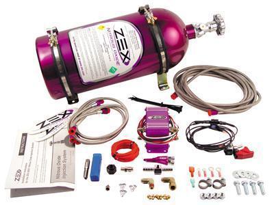 Zex nitrous system wet 75-125 hp 10 lb. bottle purple chevy gmc dodge ford kit