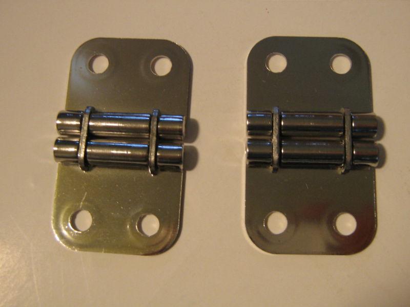 * gem lux 1 5/8 inch x 2 3/4" stainless steel boat hinges (pair)