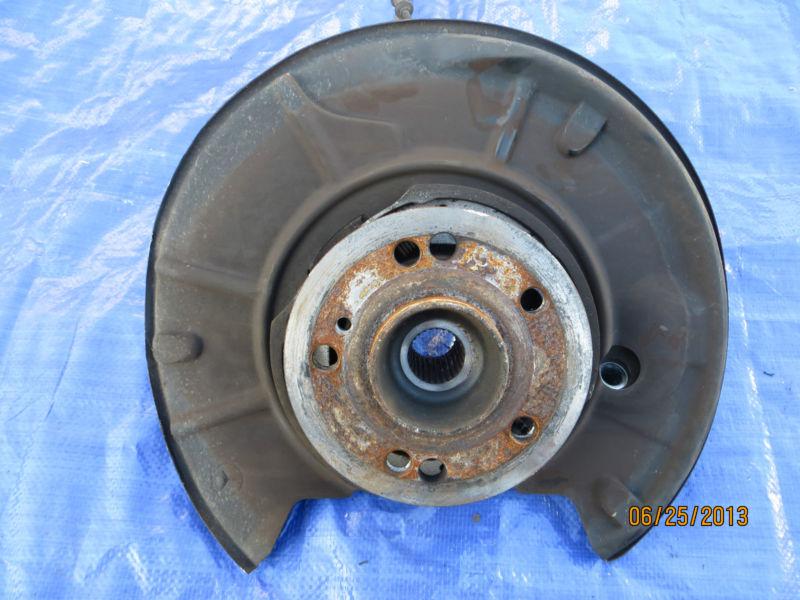 02 mercedes cl500 rear left driver spindle knuckle hub oem 2203670905