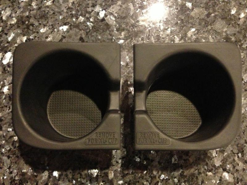 2005 to 2012 toyota tacoma center consol rubber cup holders ~oem~