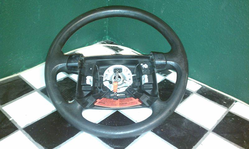 93-98 mk3 volkswagen jetta golf black four spoke steering wheel