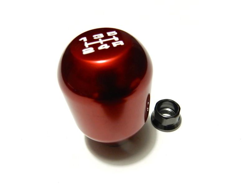 Type r style 5 speed shift knob for nissan mazda mitsubishi vehicles mt - red
