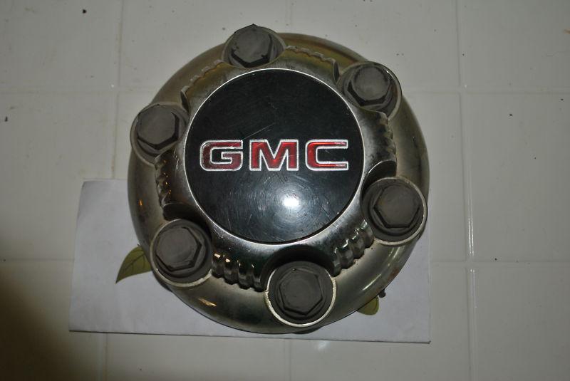 2001-10 gmc sierra denali 1500 yukon wheel center hub cap oem p/n 9595688