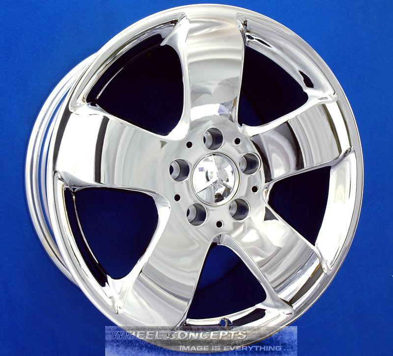 Mercedes e500 e550 17 inch chrome wheel exchange e 500
