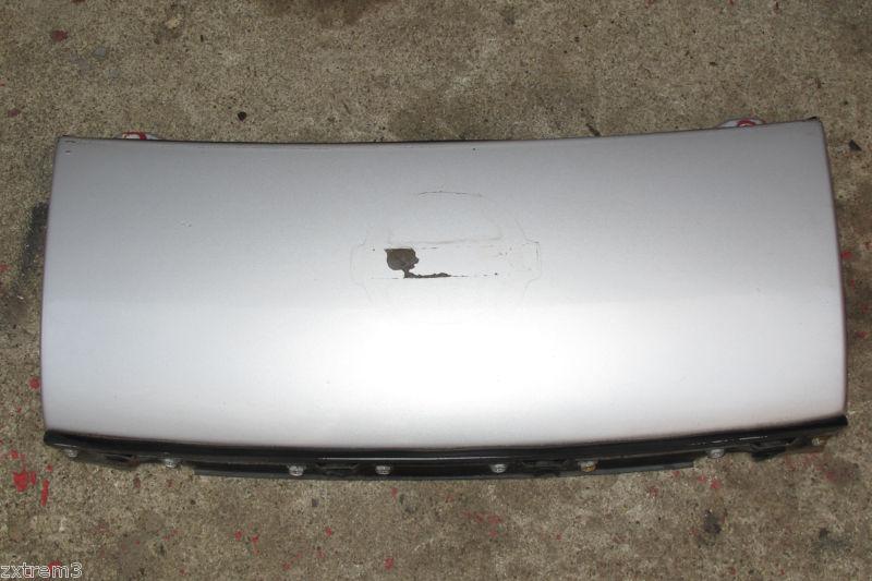 90-96 nissan 300zx non turbo tt grille front nose panel oem silver