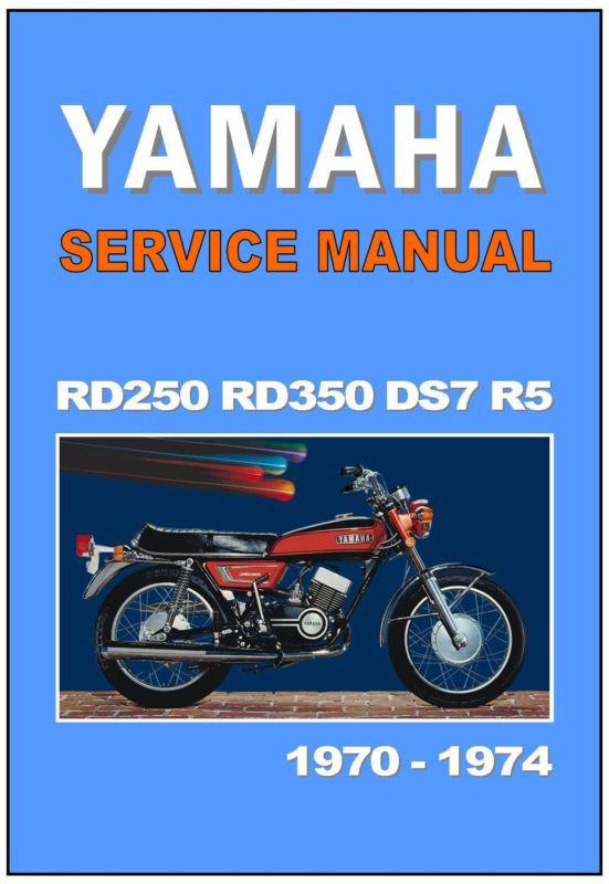 1970-1979 Yamaha 250 350 YDS7 YR5 RD250 350 Haynes Repair Service Manual 5050***