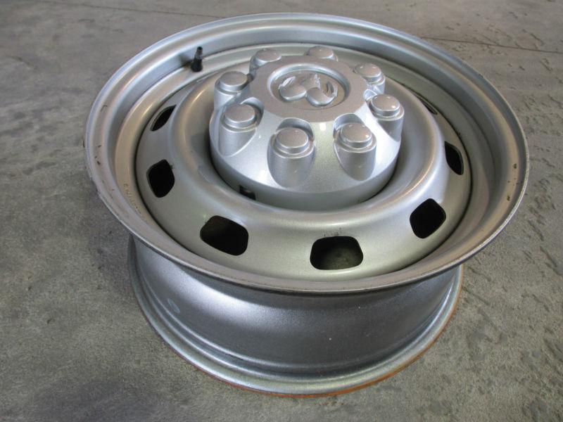 2003-2012 dosde 2500 spare wheel factory steel wheel 17" w center cap 8 lug