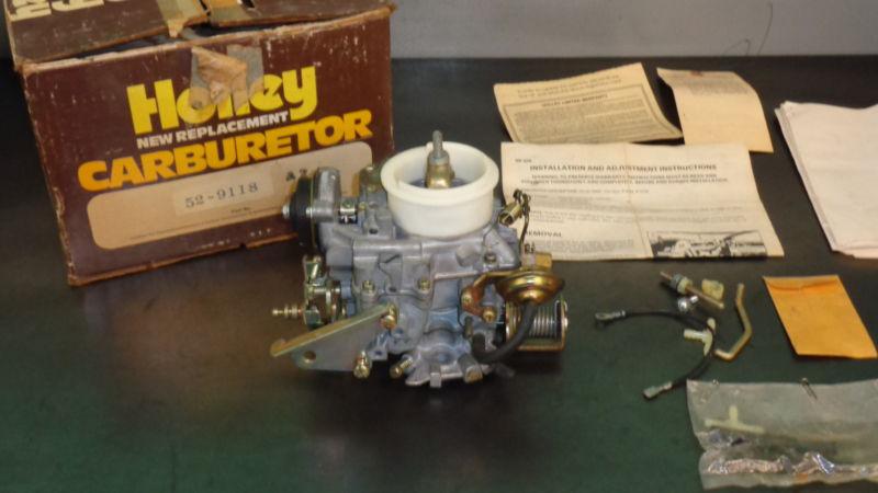 New nos holley 1-barrel carburetor carb 1946 9118aaa 1978 chevy chevrolet pass
