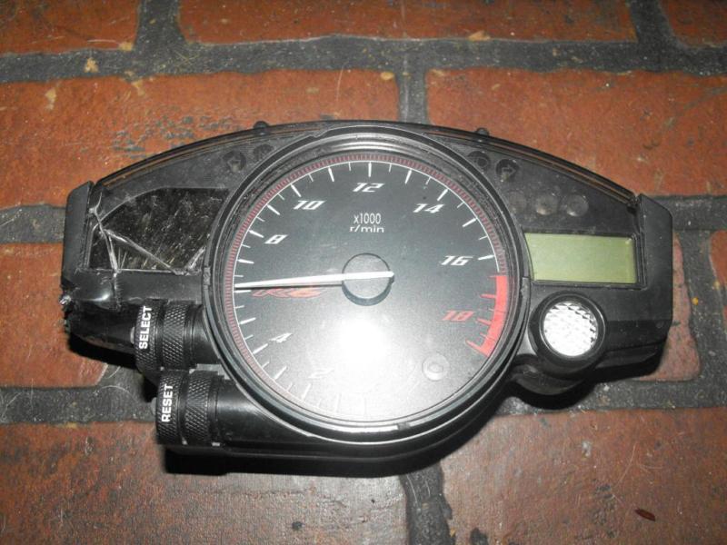 08 yamaha yzf r6 600 gauges speedometer