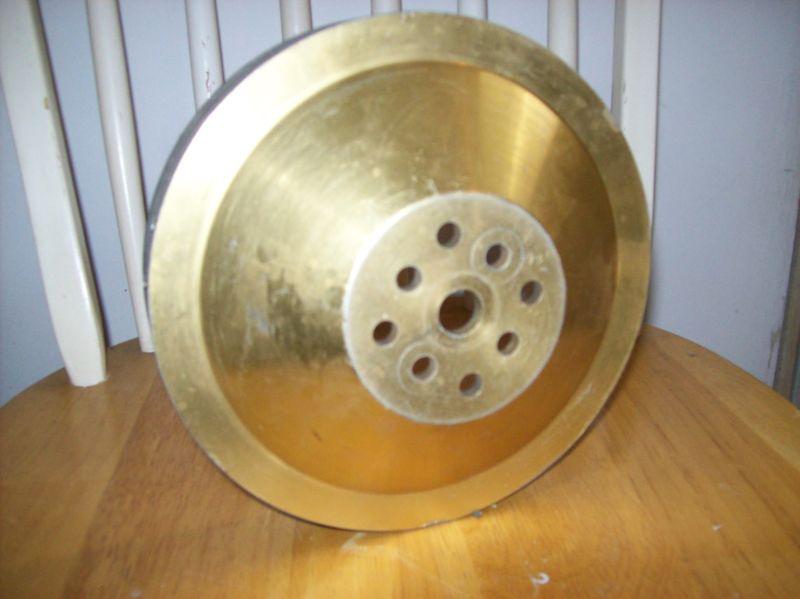 Double groove water pump pulley allstar speedway late model modified