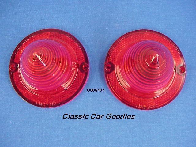1960 1961 chevy tail light lenses. brand new pair!
