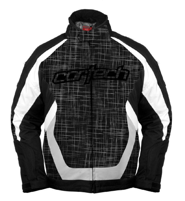 Cortech blitz black 2xl snowmobile snowcross mens jacket snow xxl xx-large