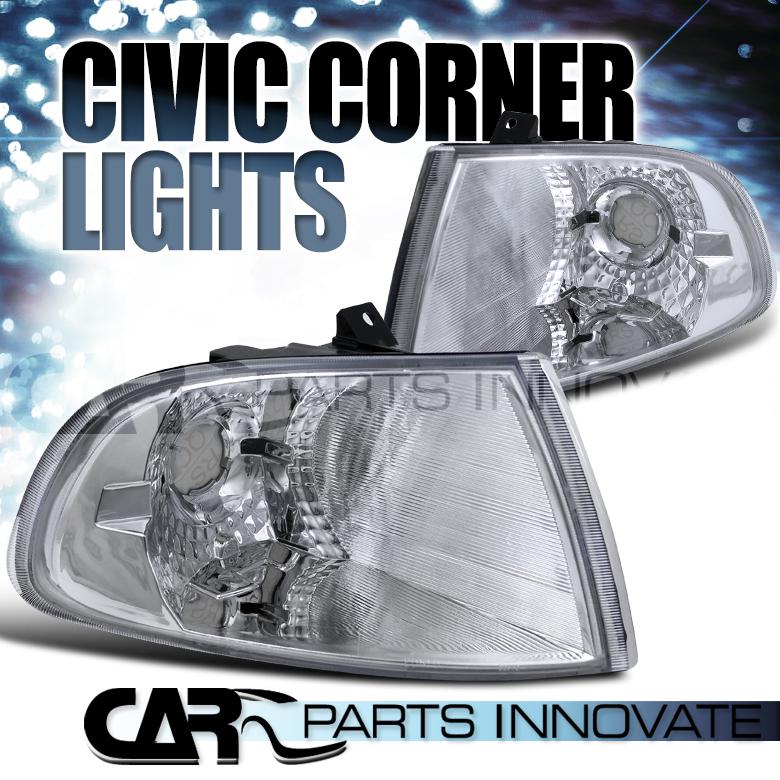 1992-1995 honda civic 2/3dr coupe hb clear signal corner lights