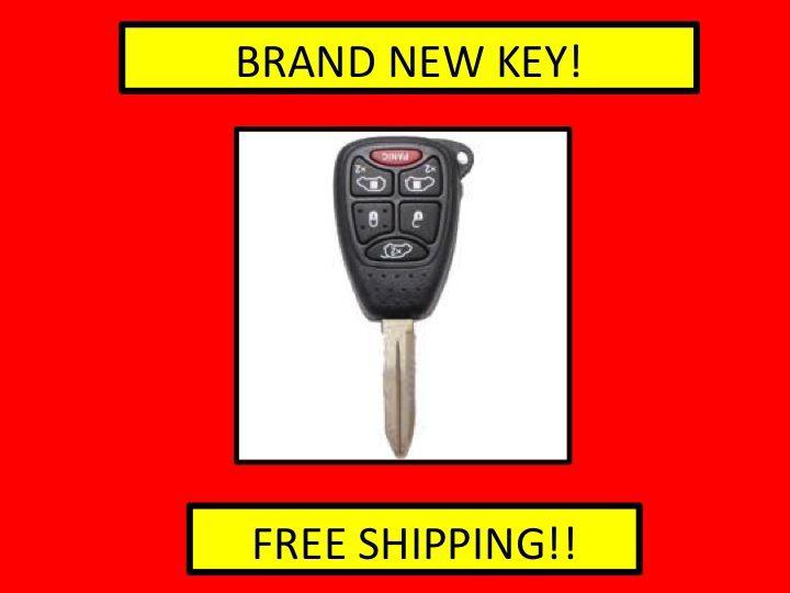 Brand new 6 button keyless remote head key fob - fits chrysler