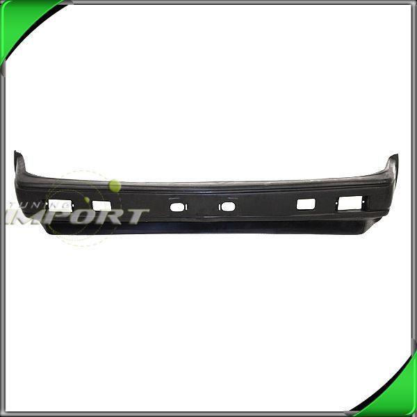 82-86 nissan stanza front bumper fascia cover raw matte black plastic non-primed