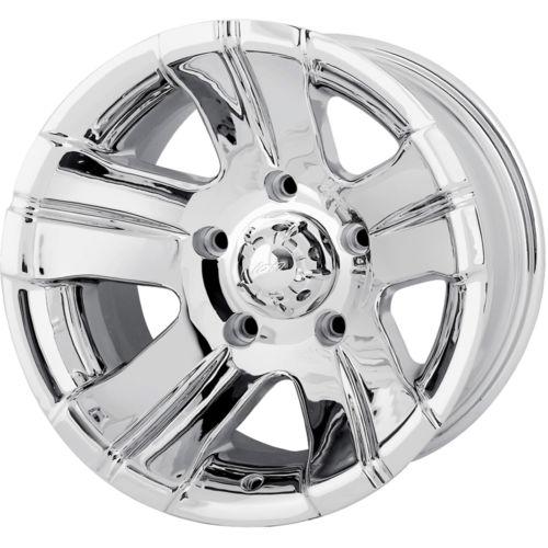 15x10 polished alloy ion style 138 wheels 5x5.5 -38 lifted ford f-150