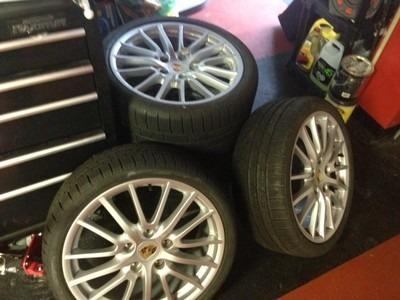 Porsche wheels oem & brand new pirelli winter tires, 911, 996, 997