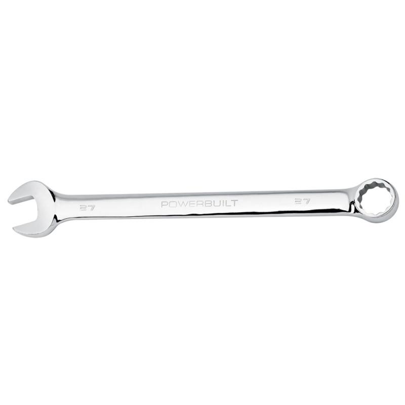 Powerbuilt® 27mm long handle metric combination wrench - 641686