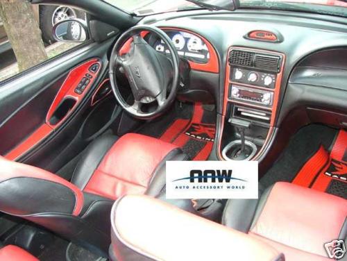Find Ford Mustang Gt Interior Wood Carbon Fiber Dash Trim