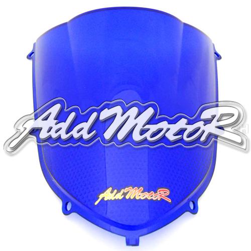 Motorcycle windshield for zx10r 2004-2005 blue windscreen ws4048