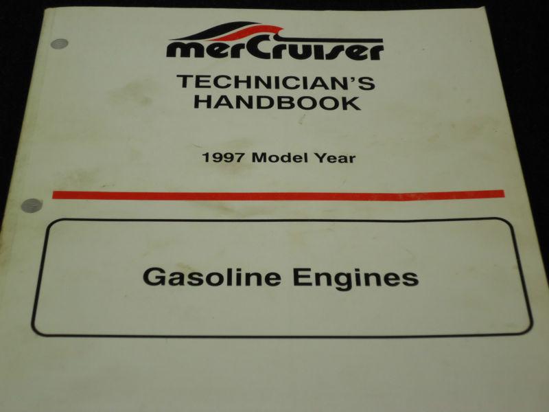 Gasoline engine 1997 mercruiser service tech manual# 90-806535970-1296 boat 2