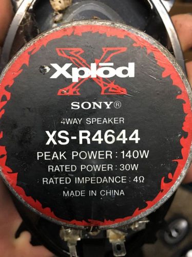 Sony xplod xs-r4644