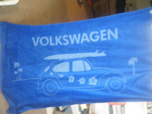 Nip volkswagen vw hawaiian style beach towel( no longer avail)