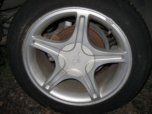 1999 ford mustang gt parting out whole car- factory oem wheel rim 17&#034;